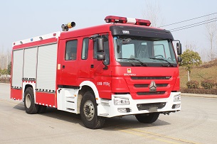 压缩空气泡沫消防车（豪沃）